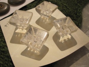 vintage plastics with flowers