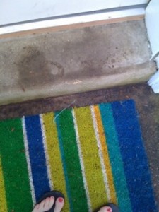 front step
