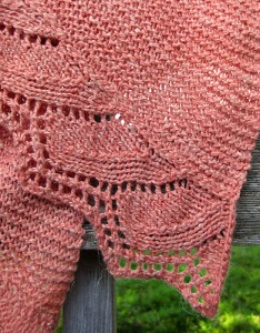 Schieffelin Point Shawl