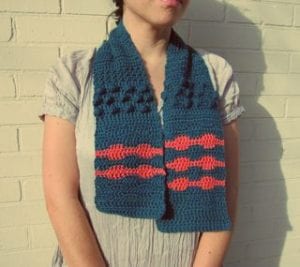Crochet Sampler Scarf