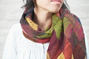 Entrelac Scarf or Wrap