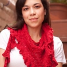 Ruffle and Fan Shawlette
