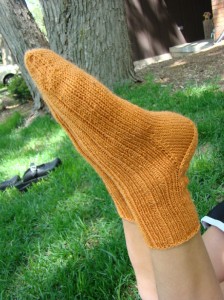 Beginner Socks or Stockings from the Toe Up