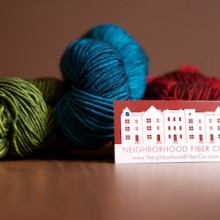 We are Swimming in Neighborhood Fiber Company Worsted!