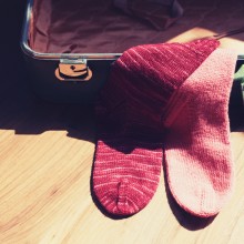 Simple Socks in Three Gauges