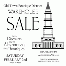 OTBD Warehouse Sale 2013