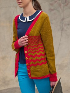 Zahara Cardigan photo - Knitscene/Harper Point