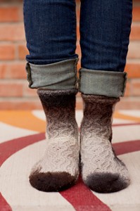Terrace Socks photo - Knitscene/Harper Point