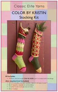 Color By Kristin Stocking Kit - Classic Elite Yarns