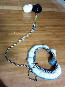 The more stitches in your braid, the more twists in your yarn!