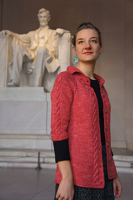 The Lincoln Cardigan also by Tanis Gray