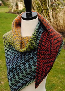 Dovetail Shawl - © Judy Marples