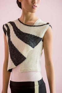 Short Row Vest © Interweave Knits