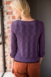 Zigzag Mesh Pullover © Interweave Knits