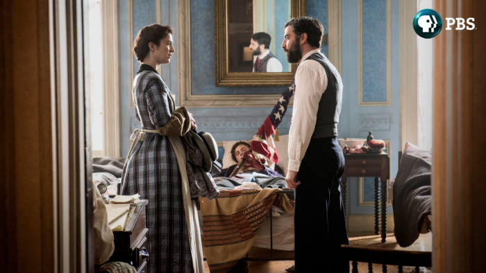 Nurse Mary Phinney (Mary Elizabeth Winstead) and Jedediah Foster (Josh Radnor) start in "Mercy Street." (Photo: Courtesy of Antony Platt/PBS)